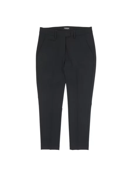 Spodnie Dondup wełniane czarne