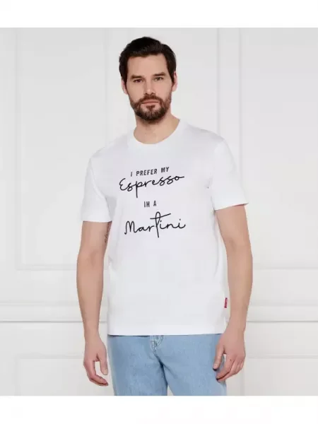 Joop! Jeans Póló Almos fehér