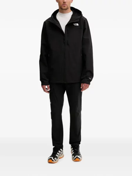 Geacă The North Face cu glugă negru
