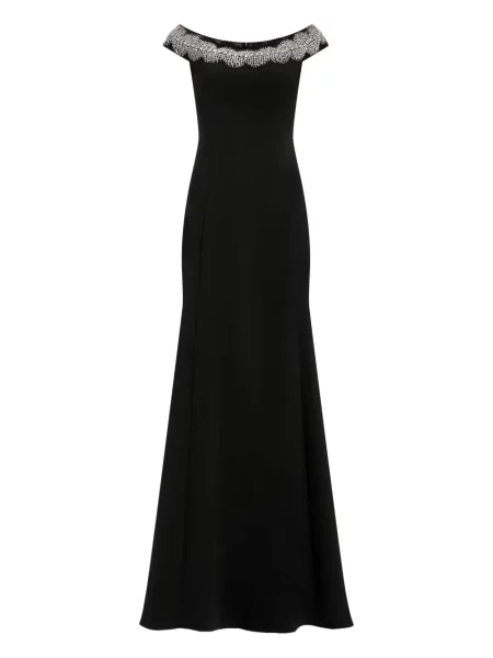 Rochie maxi Jenny Packham de costum negru