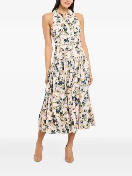 Rochie tip cămașă Cinq A Sept de costum roz