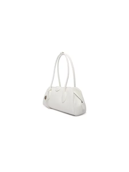 Torbica Calvin Klein Emblem Trio Shoulder Bag bijela