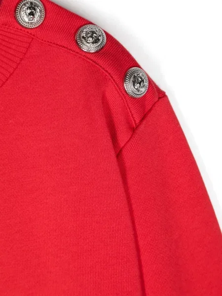 Bluza dziecięca Balmain czerwona