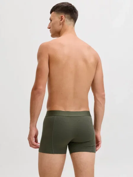 Труси JACK & JONES BASIC BAMBOO TRUNKS синій/чорний чорні