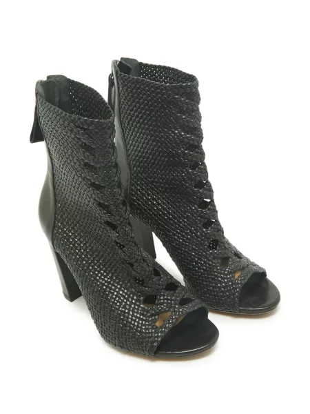 Cizme scurte Alexandre Birman din piele negru