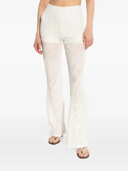 Pantaloni Gestuz alb