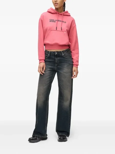 Blugi Karl Lagerfeld Jeans albastru