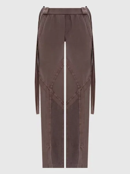 Спортивные штаны The Attico коричневые