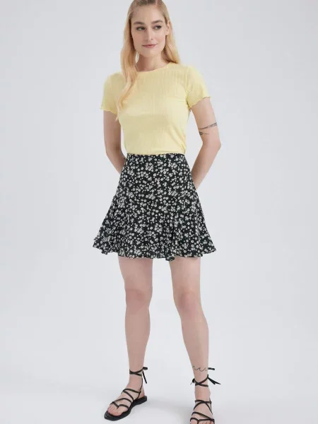 Fusta mini Defacto negru