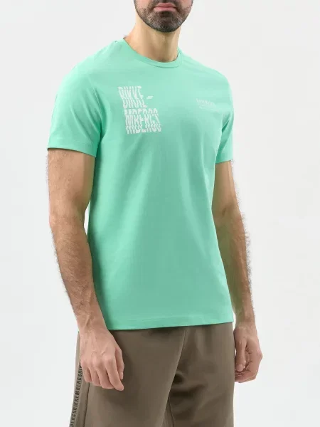 Футболка Bikkembergs зелена