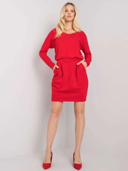 Rochie Rue Paris de costum roșu