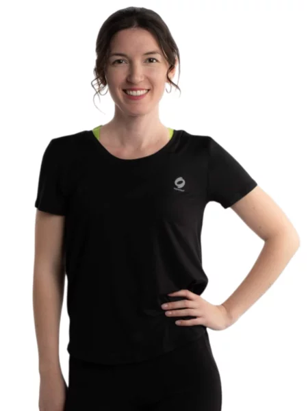Mymotus Funkční tričko mymotus® ladies relaxed T-Shirt jet black černá