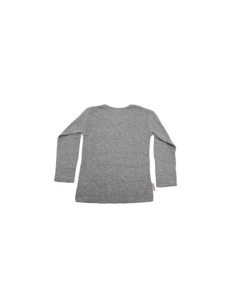 Tricou copii Miss Girly gri