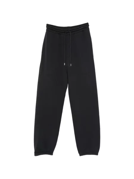 Pantaloni Jacquemus alergare cu autograf cu cordon albastru