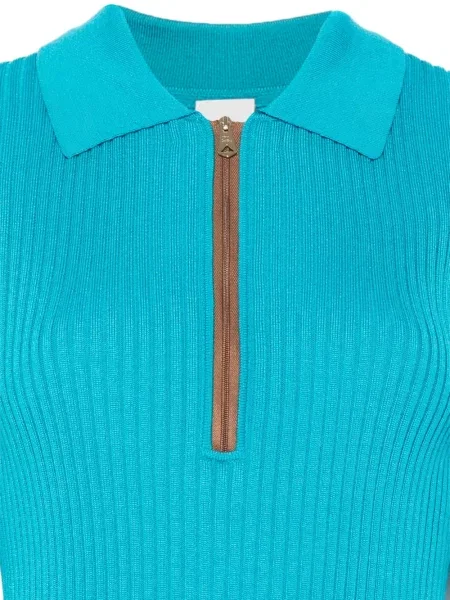 Πλεκτό polo Paul Smith μπλε