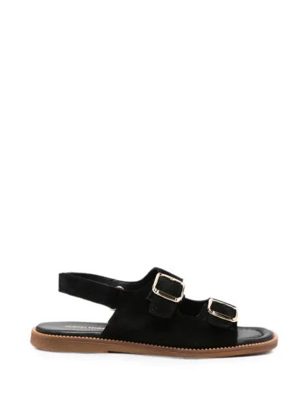 Sandale Sergio Moretti Firenze cu cataramă slingback negru