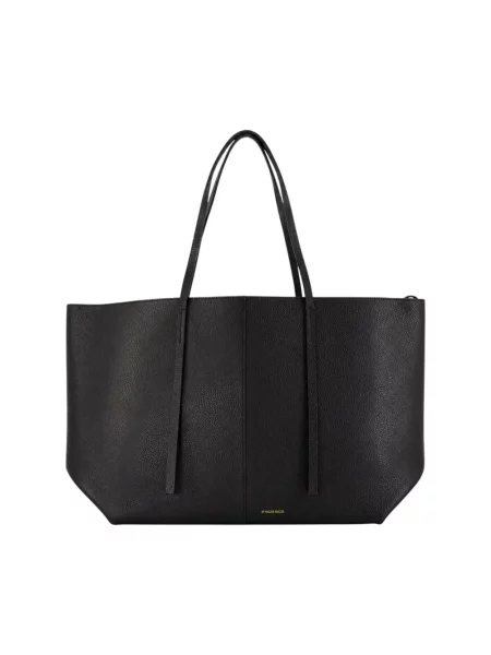 Shopperka By Malene Birger skórzana czarna