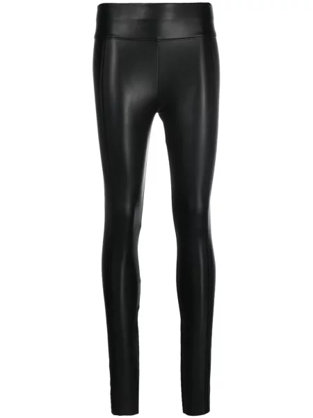 Leggings Wolford din piele negru