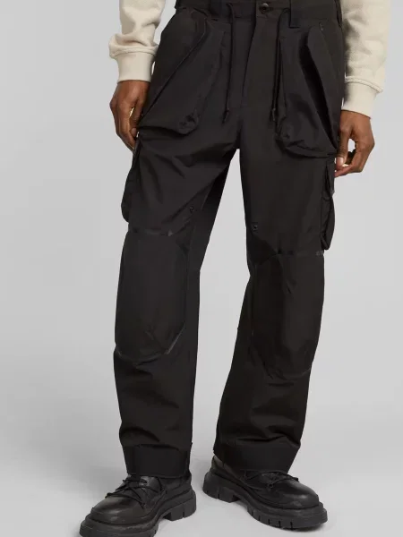 Штани карго G-star Raw чорні