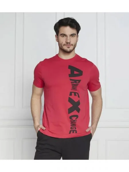 Armani Exchange Tricou roșu