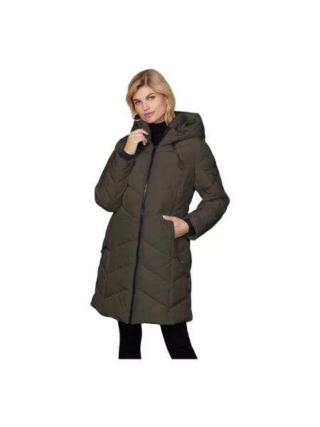 Parka Junge zielona
