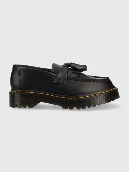 Кожени мокасини Dr. Martens Adrian Bex черно