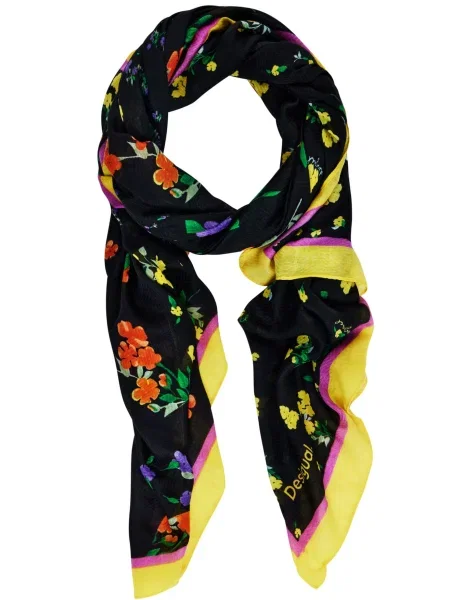 Marama Desigual s cvjetnim printom crna