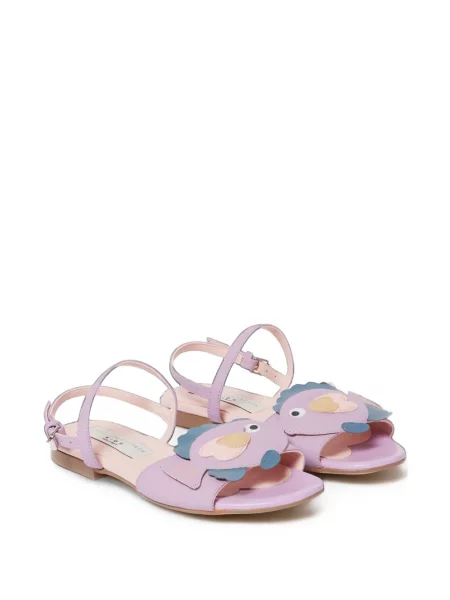 Sandały dziecięce Stella Mccartney fioletowe