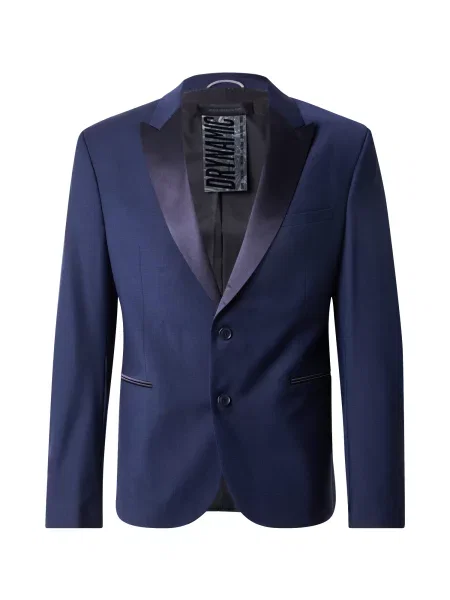DRYKORN Společenské sako LORIENT tmavě modrá černá