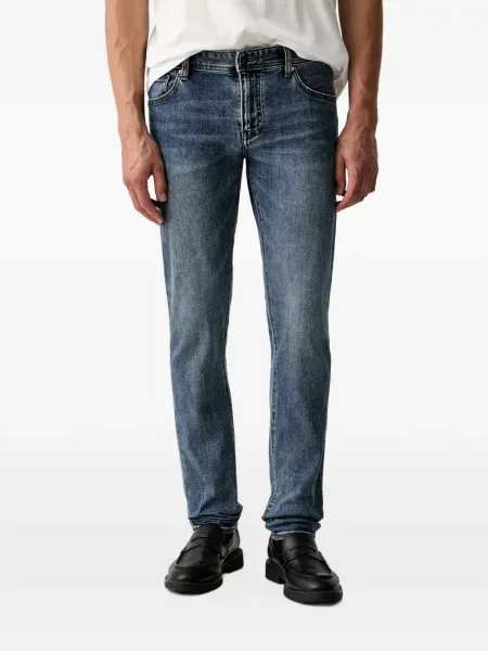 Τζιν Armani Exchange με αυτόγραφο μπλε