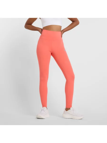 Běžecké legíny New Balance Harmony High Rise driftred oranžové
