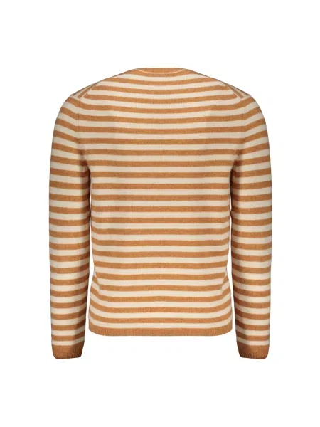 Sweter Fedeli z kaszmiru brązowy