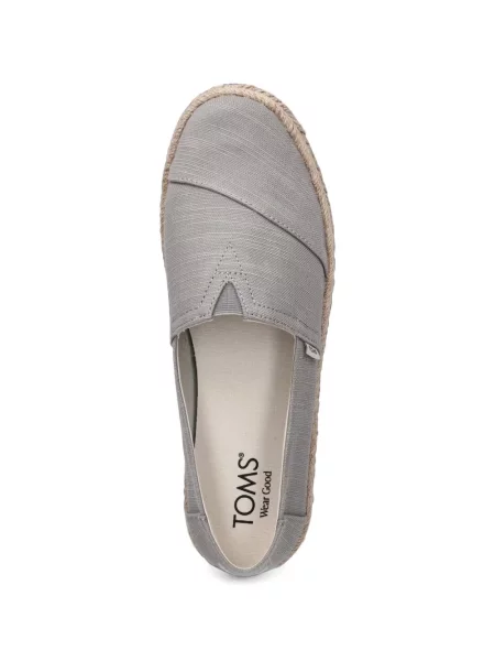Espadrile Toms țesuți gri