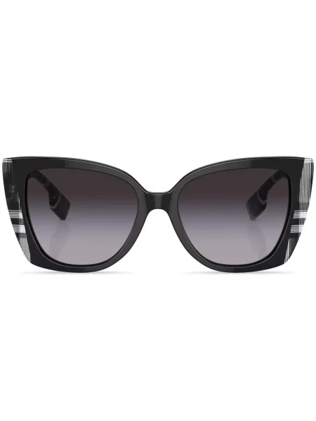 Ochelari de soare Burberry Eyewear în carouri cu imagine negru
