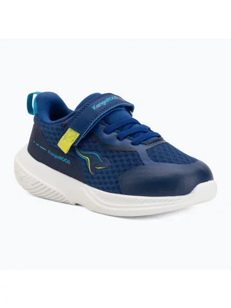 Детски обувки KangaROOS K-RDI Pebble EV navy/sulphur spring синьо