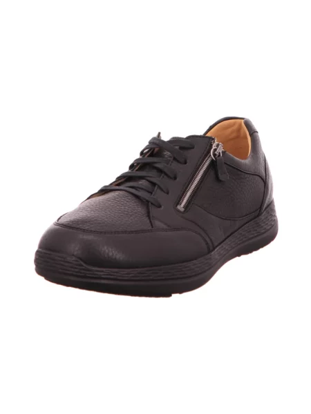 Sneakersy Ganter sznurowane czarne