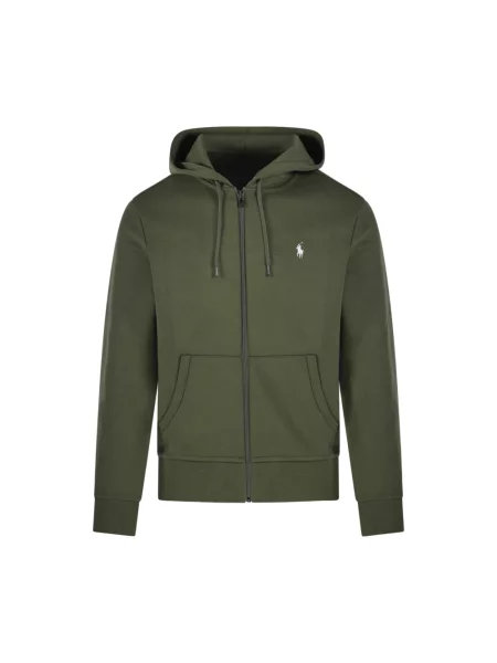 Bluza z kapturem Ralph Lauren z kapturem zielona