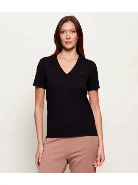 Karl Lagerfeld Tricou Essential negru