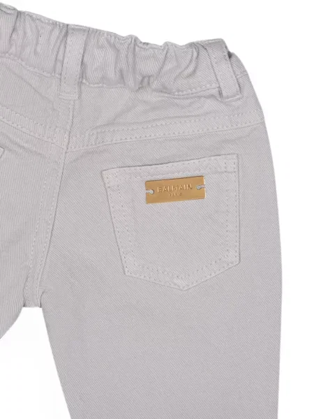 Spodnie dziecięce Balmain szare