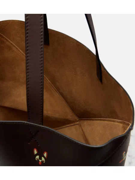 Geanta de piele Loewe din piele maro