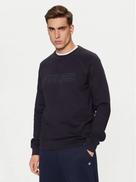 Hanorac Guess Jeans albastru