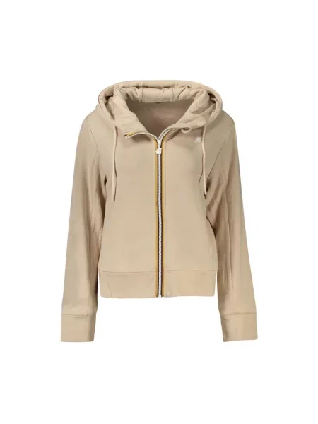 Bluza z kapturem K-way z kapturem różowa