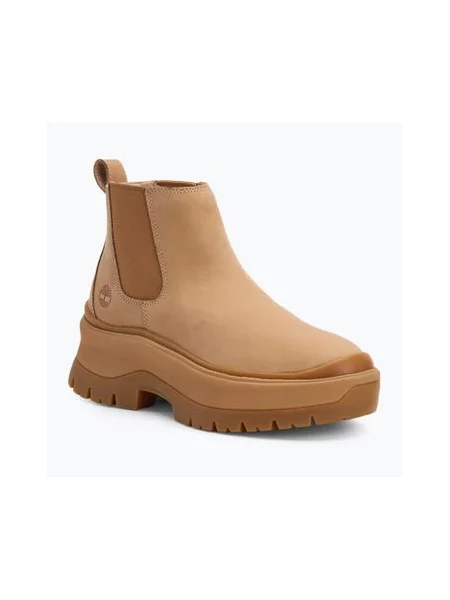Черевики Timberland Roxie Lane Mid Chelsea світло-бежевий нубук бежеві
