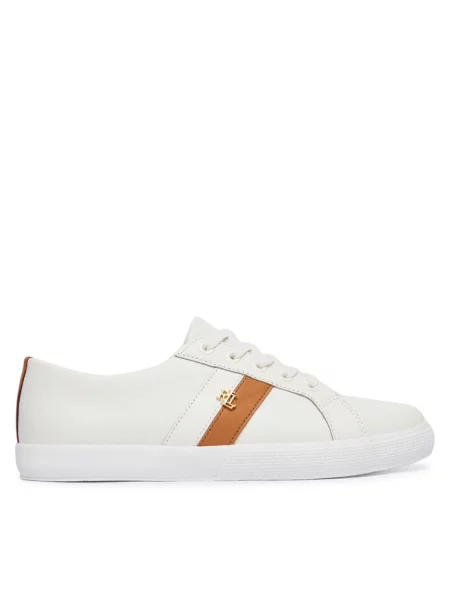 Sneakersy LAUREN RALPH LAUREN białe