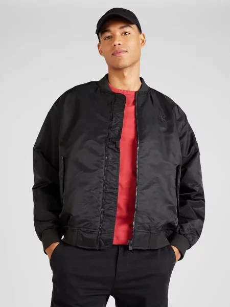 Calvin Klein Jeans Geacă bomber negru