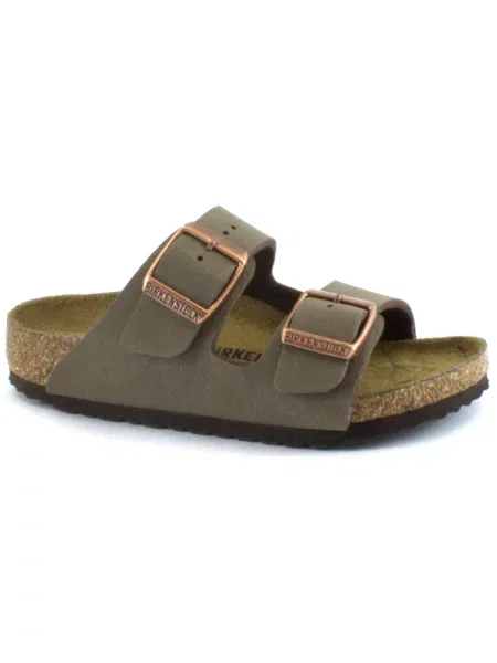 Detské šľapky Birkenstock Arizona hnedá