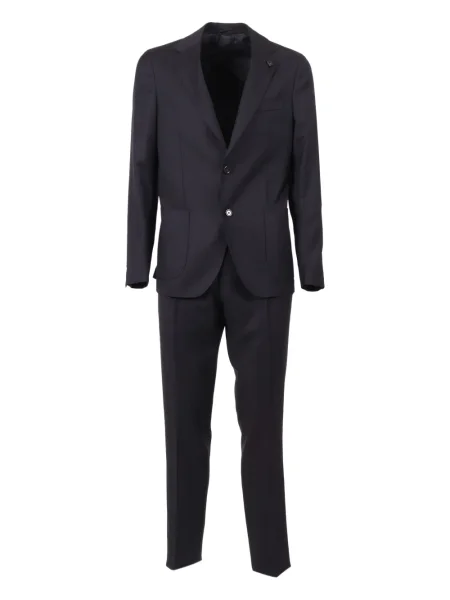 Costum Lardini de lână de costum albastru