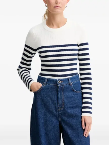 Ζωσμένος πλεκτός ζώνη Levi's με αγκράφα καφέ