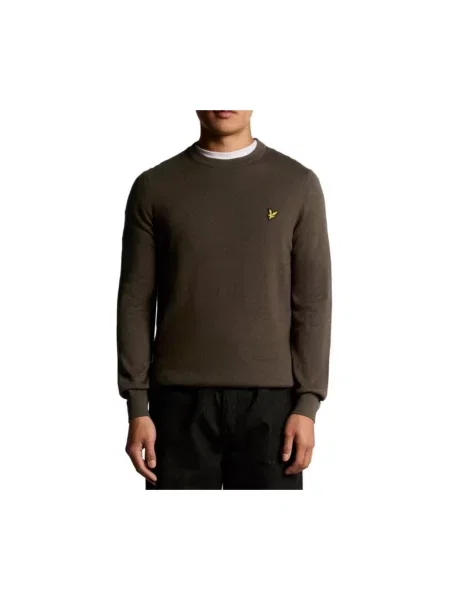 Sweter Lyle & Scott brązowy