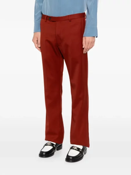 Pantaloni Valentino Garavani roșu